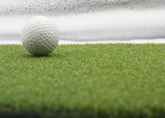 二色の総合的な小型ゴルフ人工的な草高密度15mm